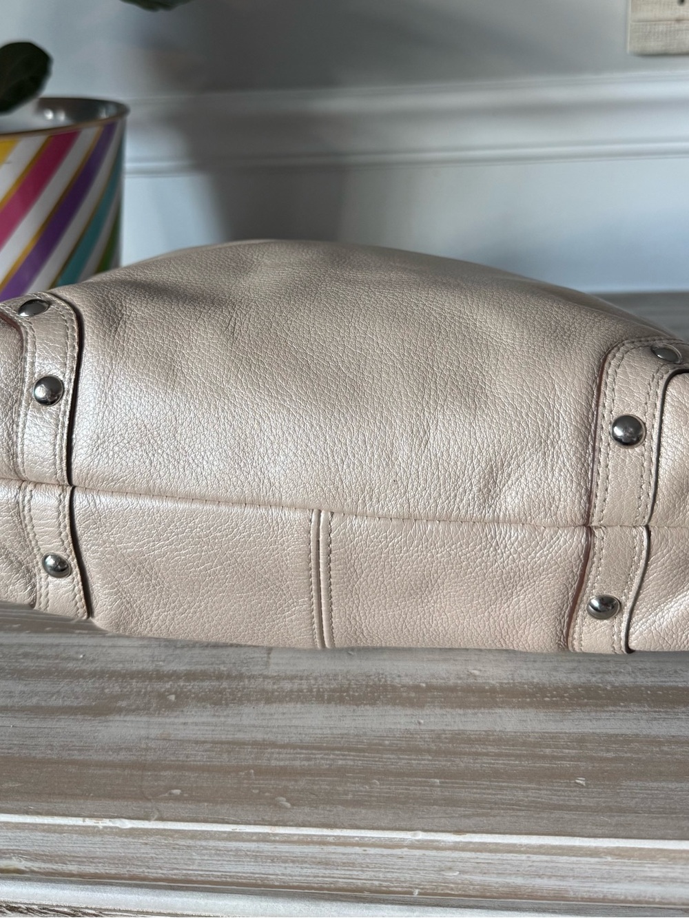 Coach Carly Leather Hobo Shoulder Bag Y2K - Picture 9 of 10